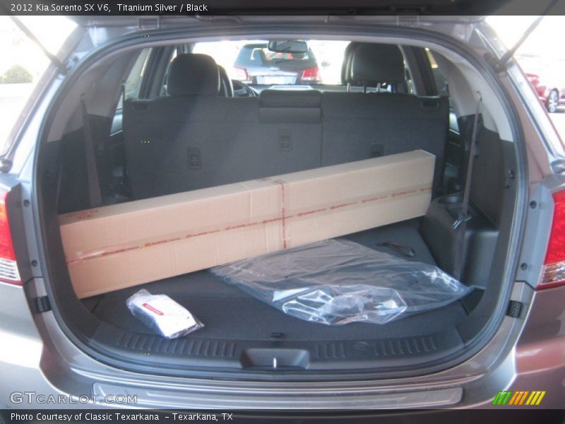 Titanium Silver / Black 2012 Kia Sorento SX V6