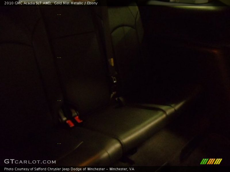 Gold Mist Metallic / Ebony 2010 GMC Acadia SLT AWD