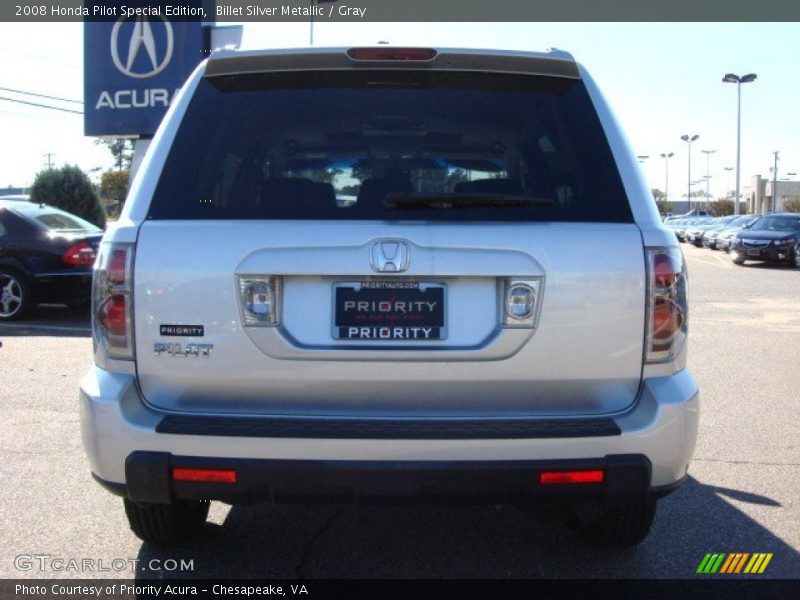 Billet Silver Metallic / Gray 2008 Honda Pilot Special Edition