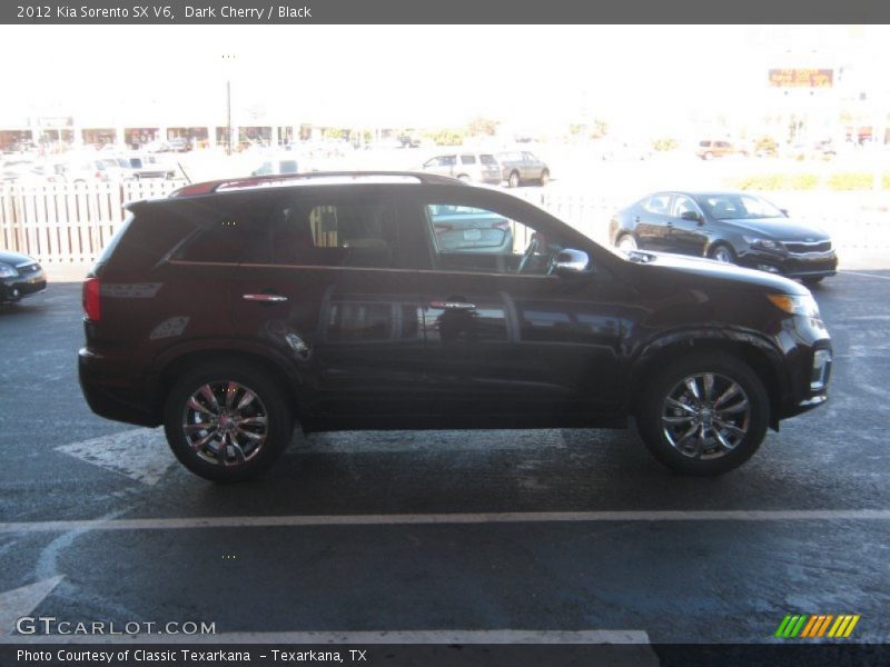Dark Cherry / Black 2012 Kia Sorento SX V6