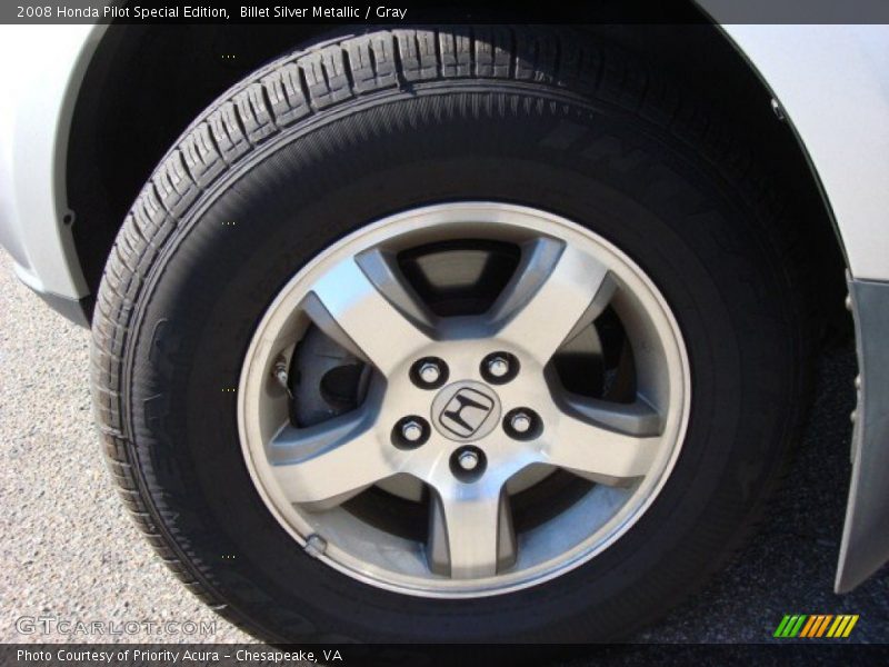 Billet Silver Metallic / Gray 2008 Honda Pilot Special Edition