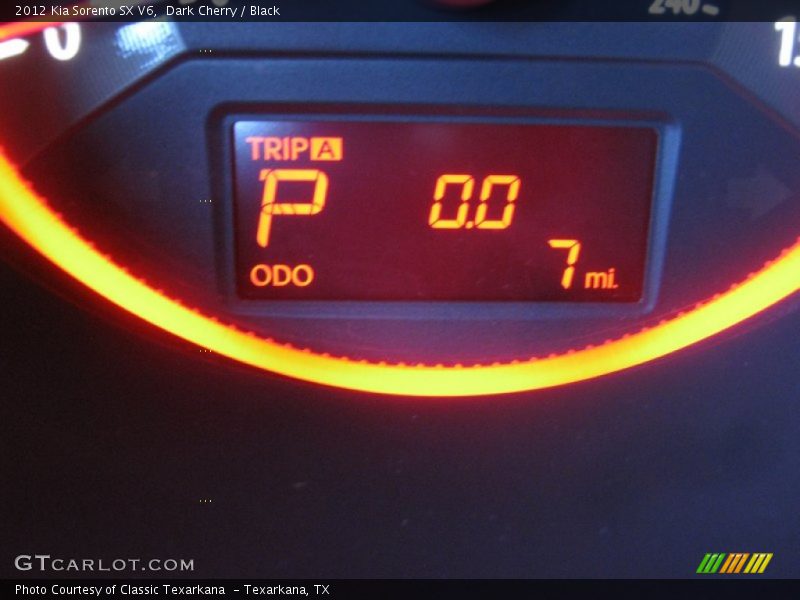 Dark Cherry / Black 2012 Kia Sorento SX V6