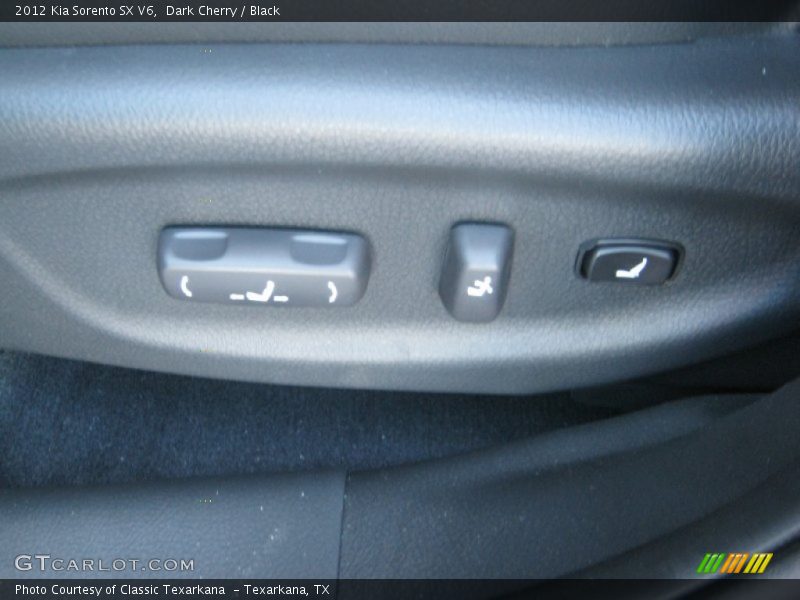 Dark Cherry / Black 2012 Kia Sorento SX V6