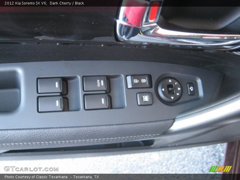 Dark Cherry / Black 2012 Kia Sorento SX V6