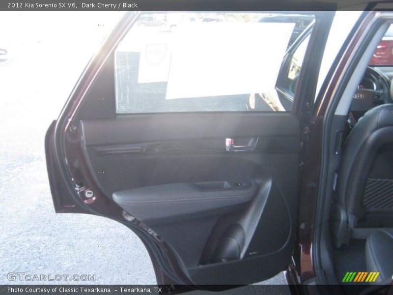 Dark Cherry / Black 2012 Kia Sorento SX V6