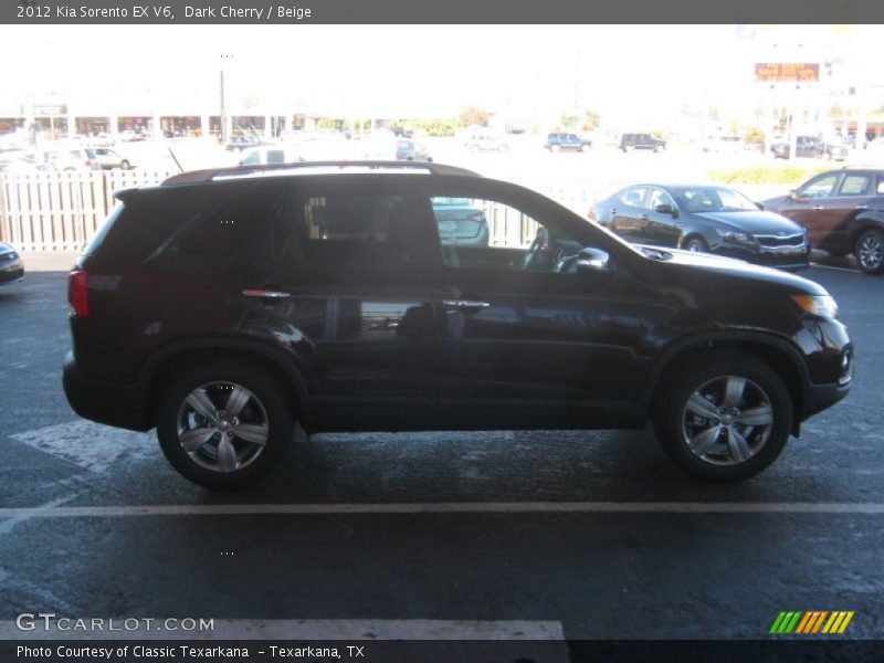 Dark Cherry / Beige 2012 Kia Sorento EX V6