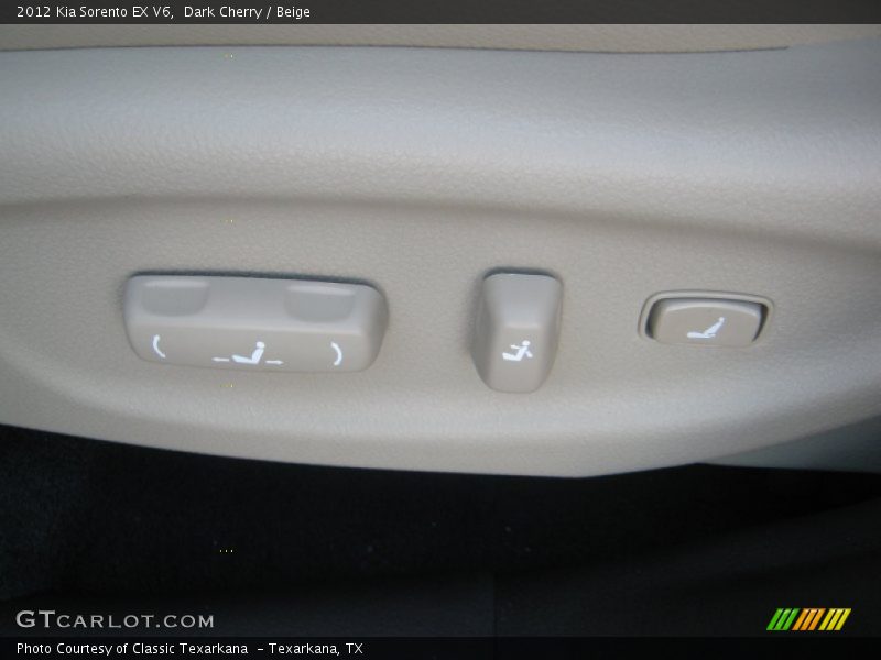 Dark Cherry / Beige 2012 Kia Sorento EX V6