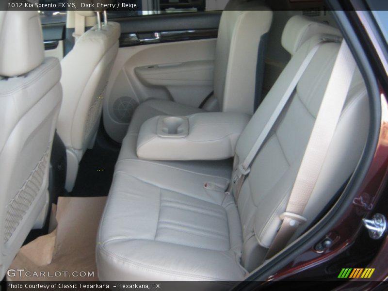 Dark Cherry / Beige 2012 Kia Sorento EX V6