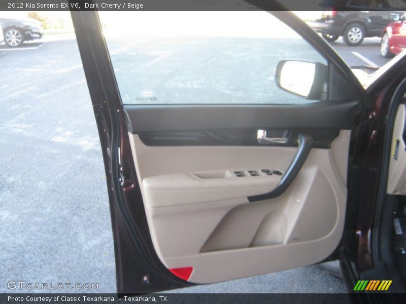Dark Cherry / Beige 2012 Kia Sorento EX V6