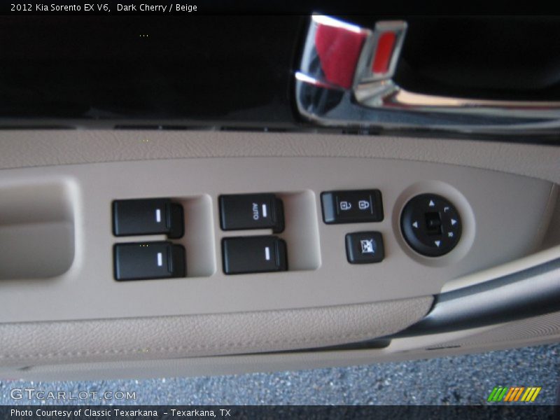 Dark Cherry / Beige 2012 Kia Sorento EX V6