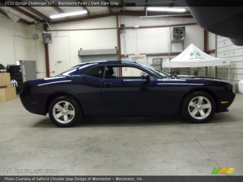 Blackberry Pearl / Dark Slate Gray 2012 Dodge Challenger SXT