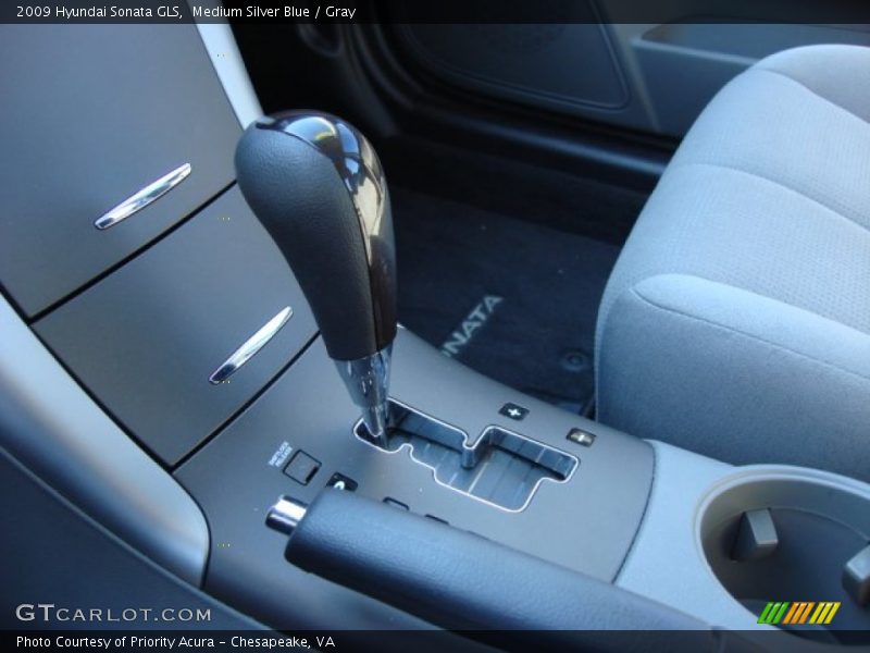 Medium Silver Blue / Gray 2009 Hyundai Sonata GLS