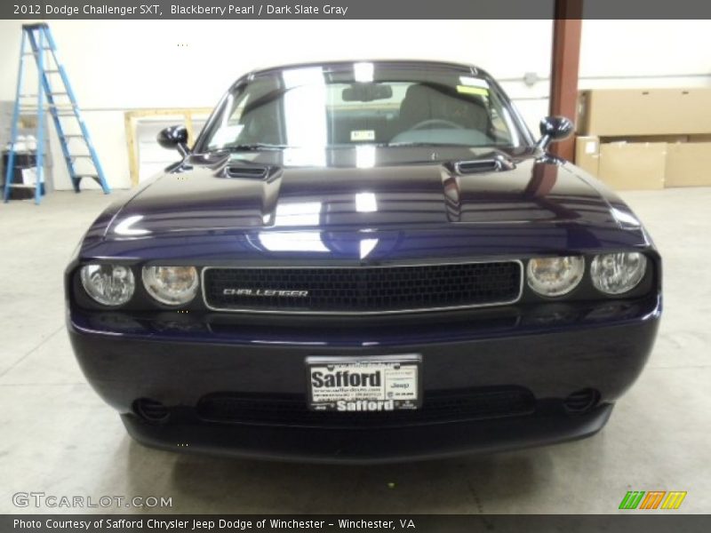 Blackberry Pearl / Dark Slate Gray 2012 Dodge Challenger SXT