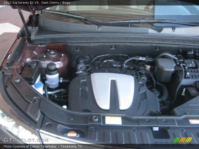 Dark Cherry / Beige 2012 Kia Sorento EX V6