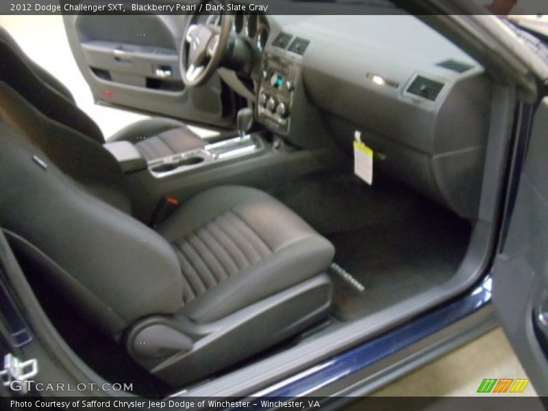 Blackberry Pearl / Dark Slate Gray 2012 Dodge Challenger SXT