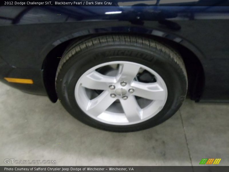 Blackberry Pearl / Dark Slate Gray 2012 Dodge Challenger SXT