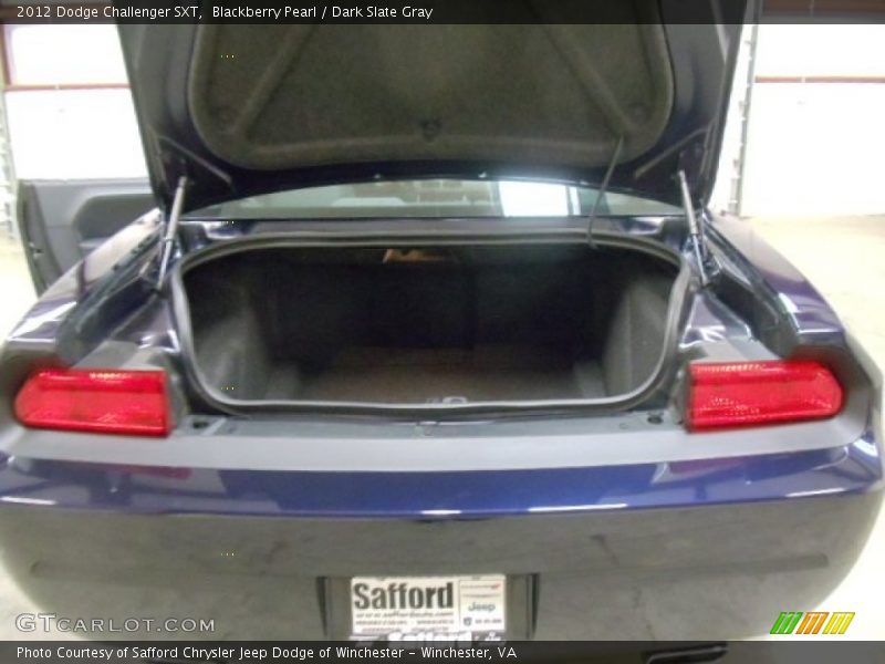 Blackberry Pearl / Dark Slate Gray 2012 Dodge Challenger SXT