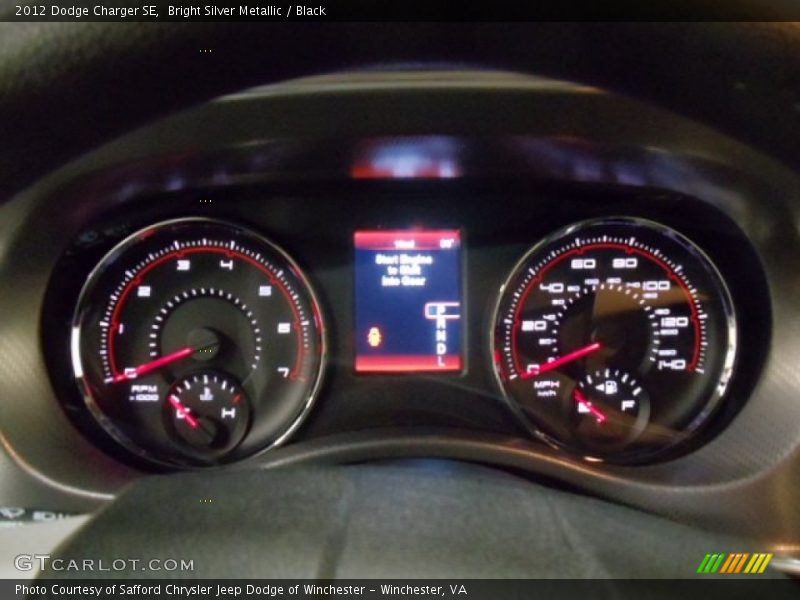  2012 Charger SE SE Gauges