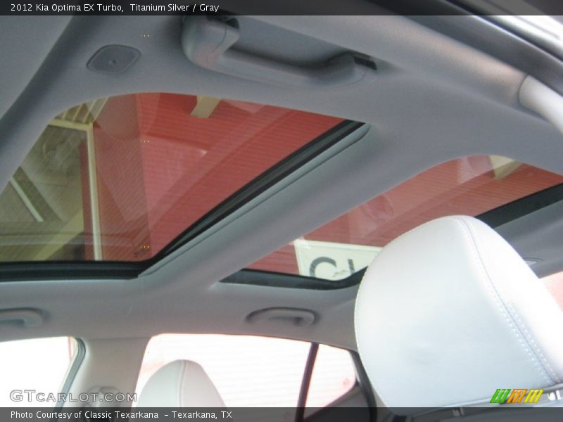 Titanium Silver / Gray 2012 Kia Optima EX Turbo