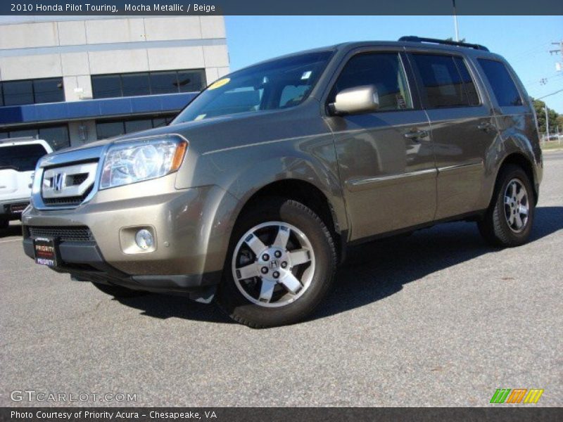 Mocha Metallic / Beige 2010 Honda Pilot Touring