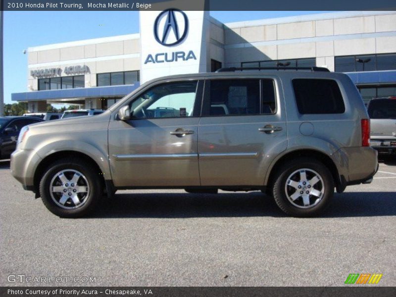 Mocha Metallic / Beige 2010 Honda Pilot Touring
