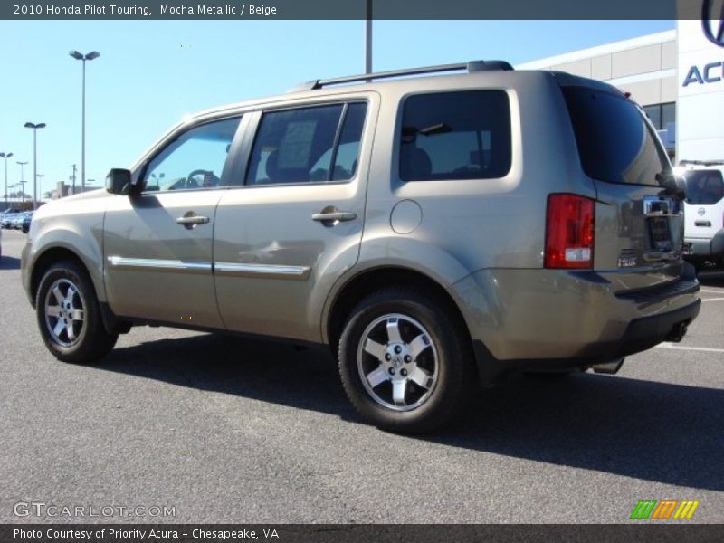 Mocha Metallic / Beige 2010 Honda Pilot Touring