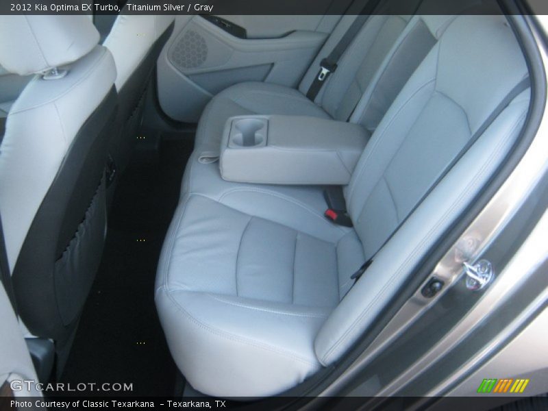 Titanium Silver / Gray 2012 Kia Optima EX Turbo
