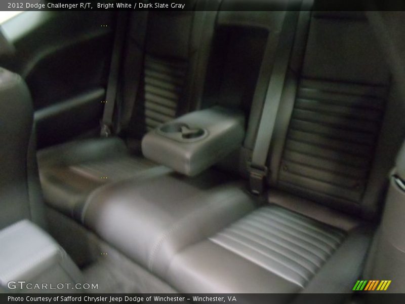 Bright White / Dark Slate Gray 2012 Dodge Challenger R/T