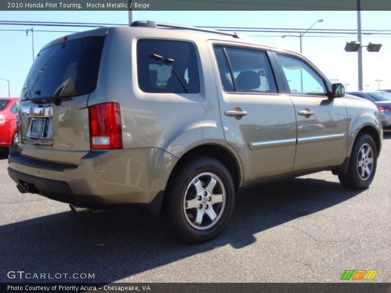 Mocha Metallic / Beige 2010 Honda Pilot Touring