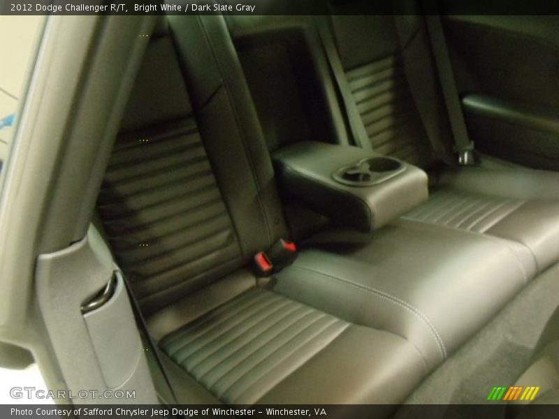 Bright White / Dark Slate Gray 2012 Dodge Challenger R/T
