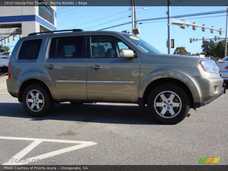 Mocha Metallic / Beige 2010 Honda Pilot Touring