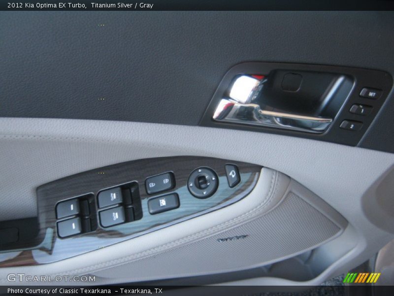 Titanium Silver / Gray 2012 Kia Optima EX Turbo