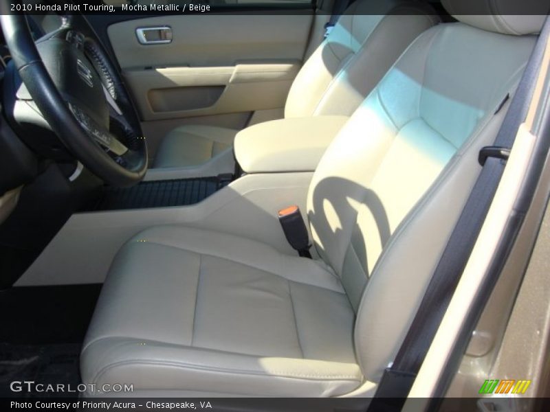 Mocha Metallic / Beige 2010 Honda Pilot Touring