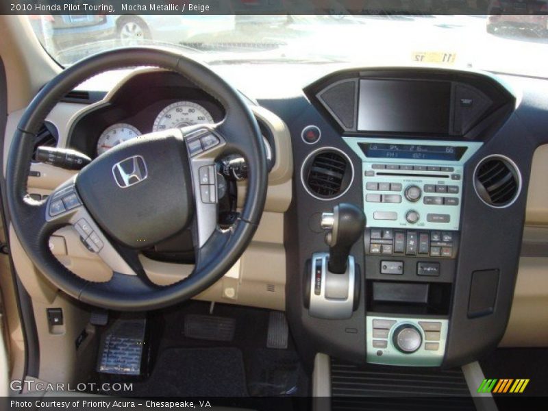 Dashboard of 2010 Pilot Touring