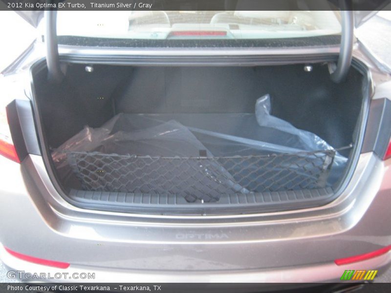 Titanium Silver / Gray 2012 Kia Optima EX Turbo