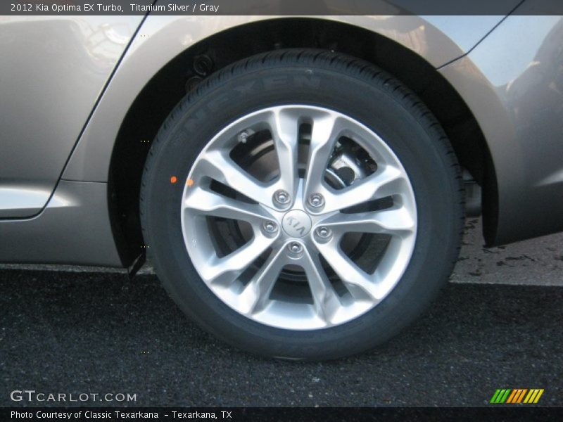 Titanium Silver / Gray 2012 Kia Optima EX Turbo