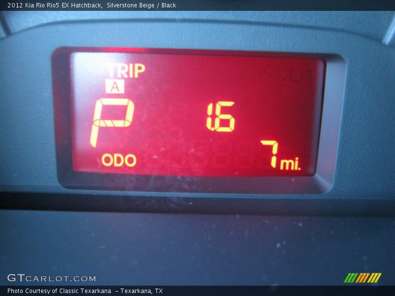 Silverstone Beige / Black 2012 Kia Rio Rio5 EX Hatchback