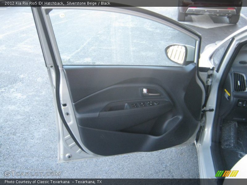 Silverstone Beige / Black 2012 Kia Rio Rio5 EX Hatchback