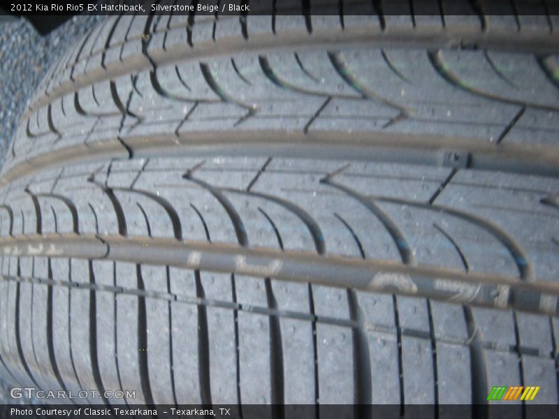 Silverstone Beige / Black 2012 Kia Rio Rio5 EX Hatchback