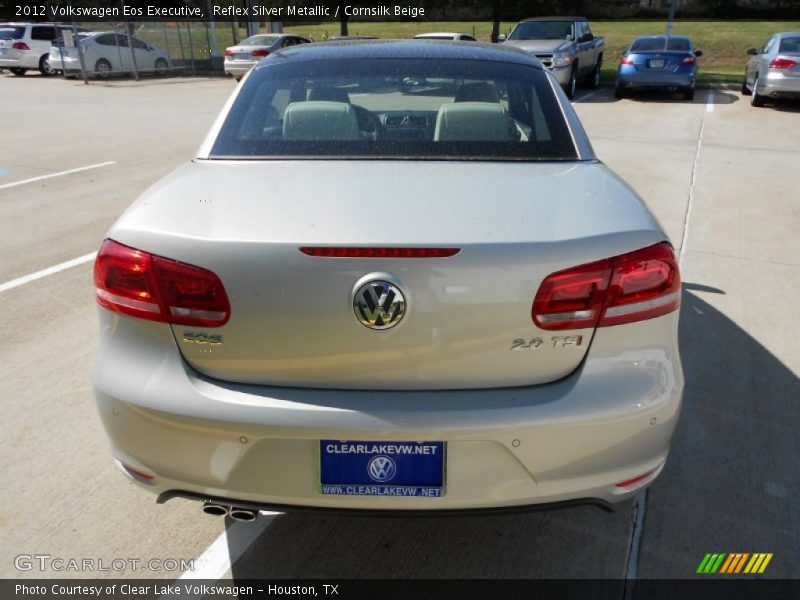 Reflex Silver Metallic / Cornsilk Beige 2012 Volkswagen Eos Executive