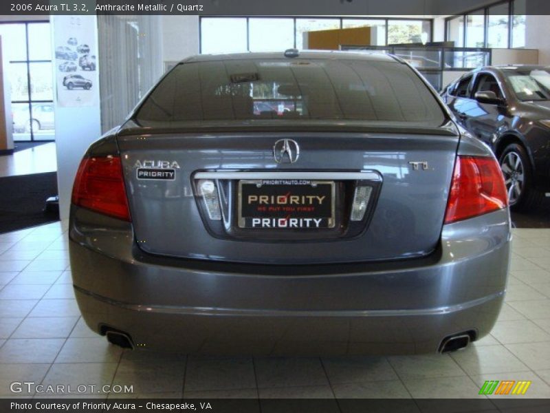 Anthracite Metallic / Quartz 2006 Acura TL 3.2