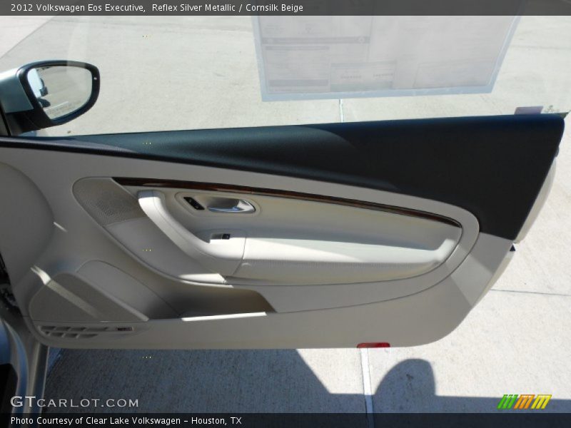 Reflex Silver Metallic / Cornsilk Beige 2012 Volkswagen Eos Executive