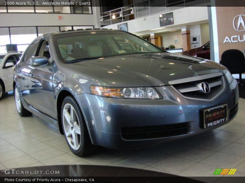 Anthracite Metallic / Quartz 2006 Acura TL 3.2