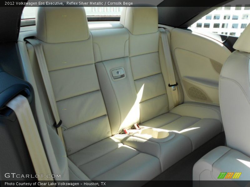 Reflex Silver Metallic / Cornsilk Beige 2012 Volkswagen Eos Executive