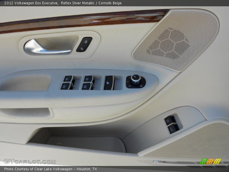 Reflex Silver Metallic / Cornsilk Beige 2012 Volkswagen Eos Executive