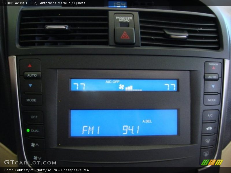 Anthracite Metallic / Quartz 2006 Acura TL 3.2