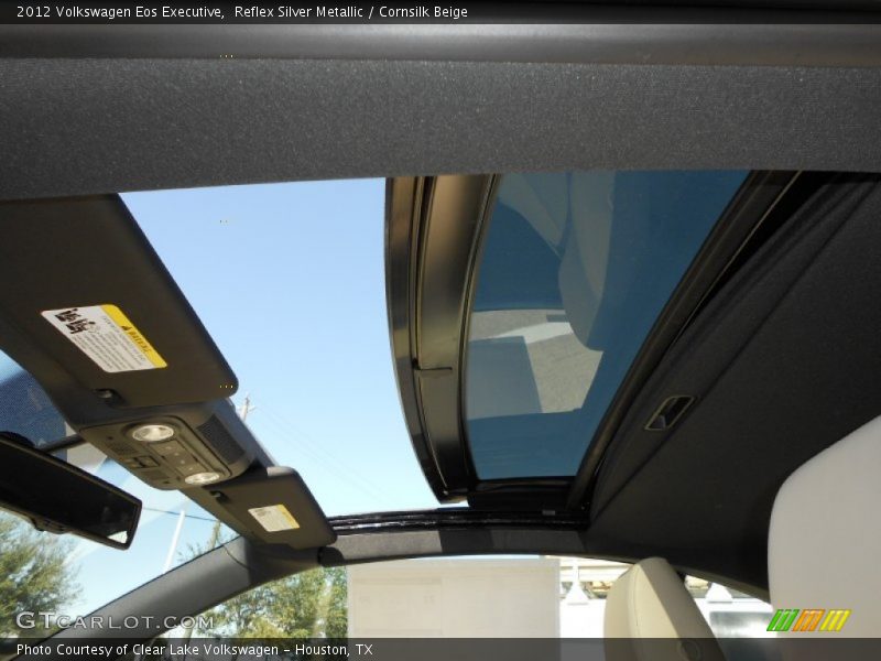 Reflex Silver Metallic / Cornsilk Beige 2012 Volkswagen Eos Executive