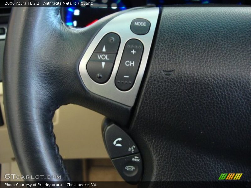 Anthracite Metallic / Quartz 2006 Acura TL 3.2