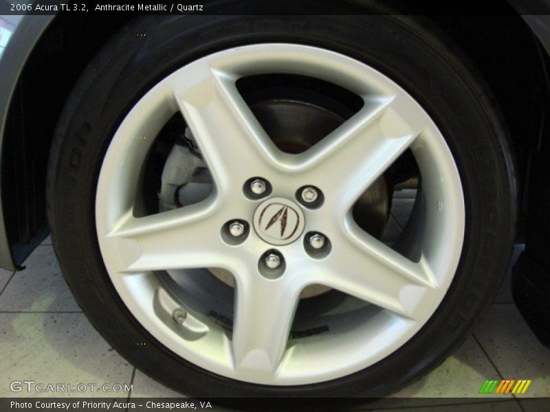 Anthracite Metallic / Quartz 2006 Acura TL 3.2