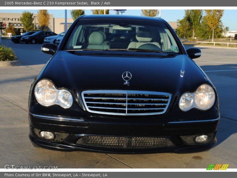 Black / Ash 2005 Mercedes-Benz C 230 Kompressor Sedan